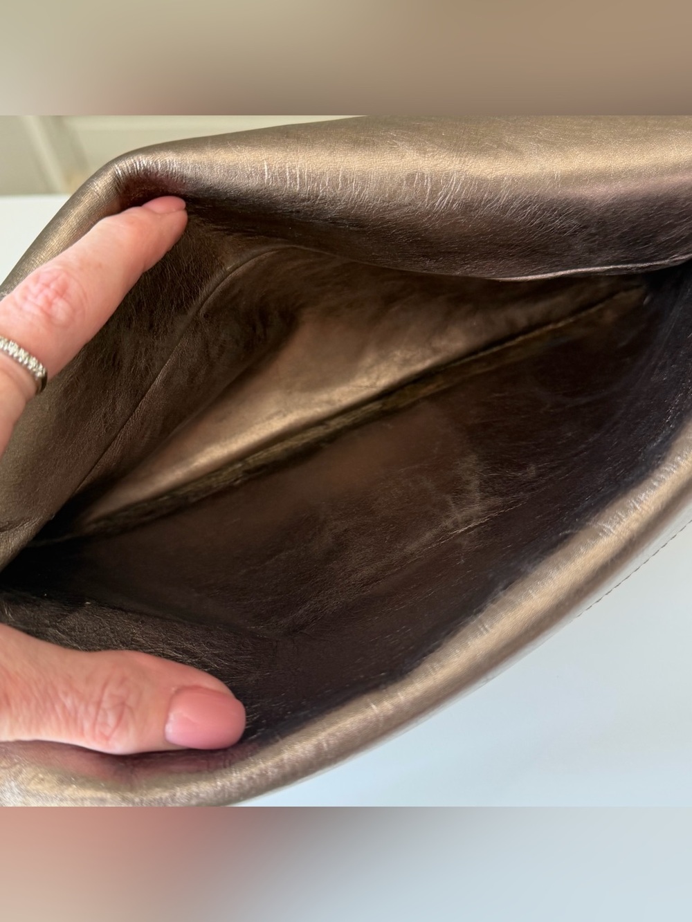 Chanel Reissue 2.55 Metallic Aged Calfskin Flap Bag - Picture 12 of 16